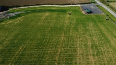 Aerial shot from Simon Leach's drone